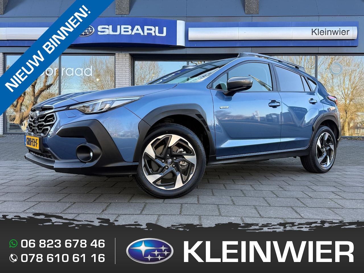Subaru Crosstrek - 2.0i Hybrid 136PK CVT AWD Luxury | Horizon Blue Metallic | Grootscherm | 8 jaar fabrieksga - AutoWereld.nl