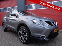 Nissan Qashqai - 1.2 Tekna Automaat 116PK Clima Cruise LMV Camera Trekhaak 77DKm NAP 2E-Eigenaar