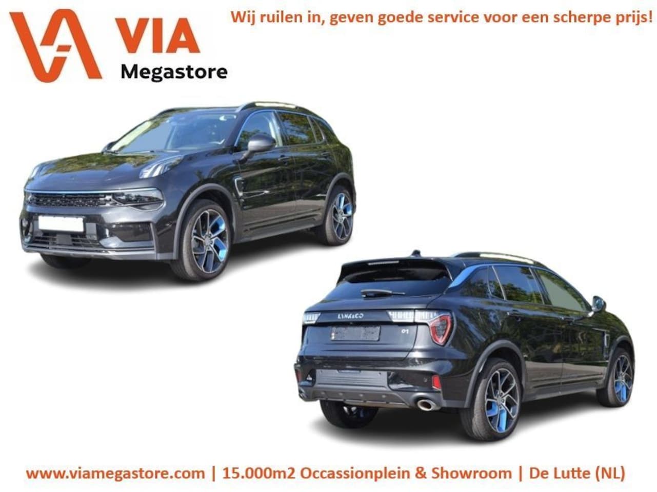 Lynk & Co 01 - 1.5 PHEV | Pano | 360 cam | ACC | Keyless | - AutoWereld.nl