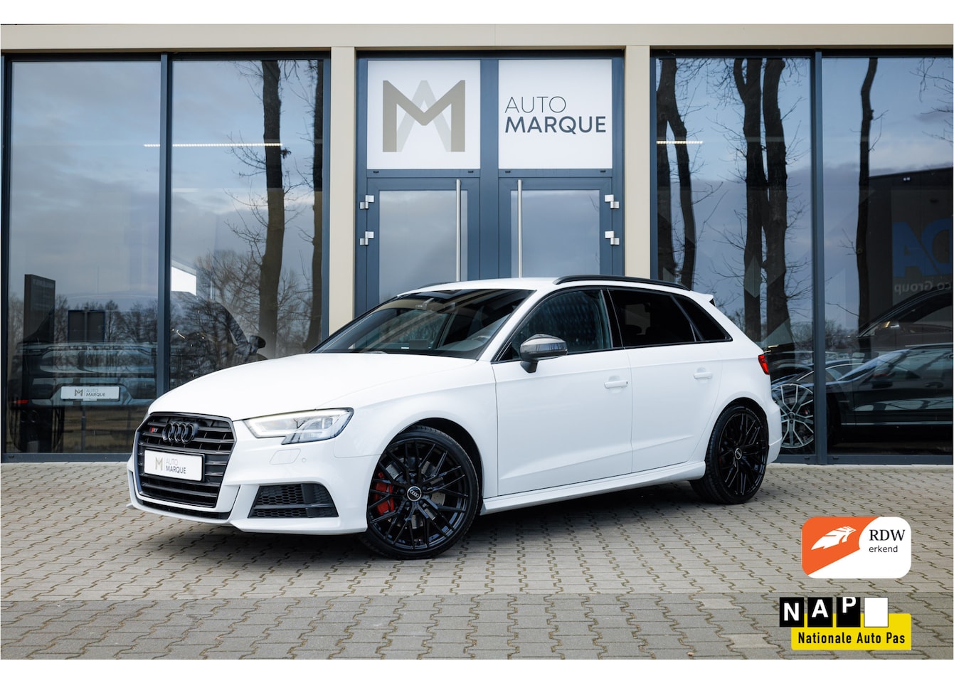 Audi S3 - Sportback 2.0 TFSI S3 310PK Aut. Quattro Pro Line Plus | RS Carbon Stuur | 19" LM Velgen | - AutoWereld.nl