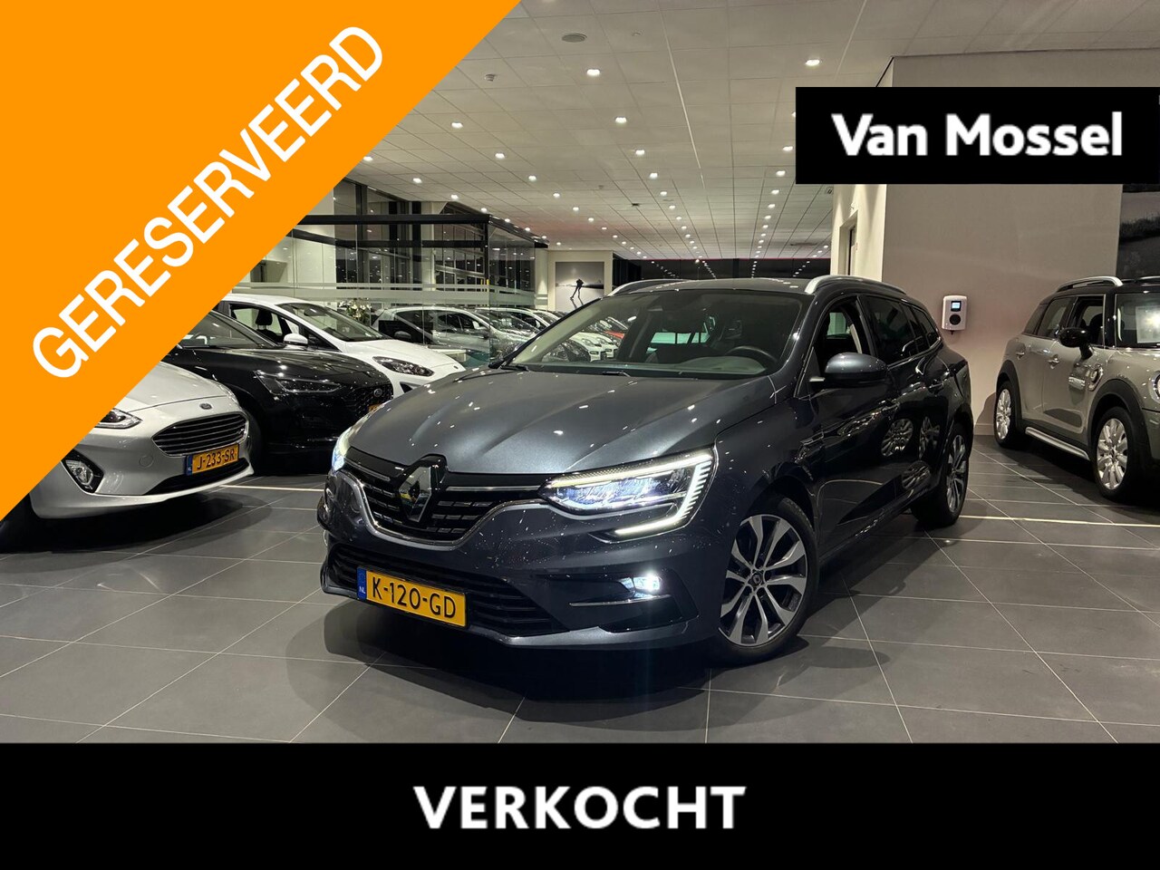 Renault Mégane Estate - 1.3 TCe Business Edition | Lage KM | Leder | Stoelverwarming | Led Verlichting | Camera | - AutoWereld.nl