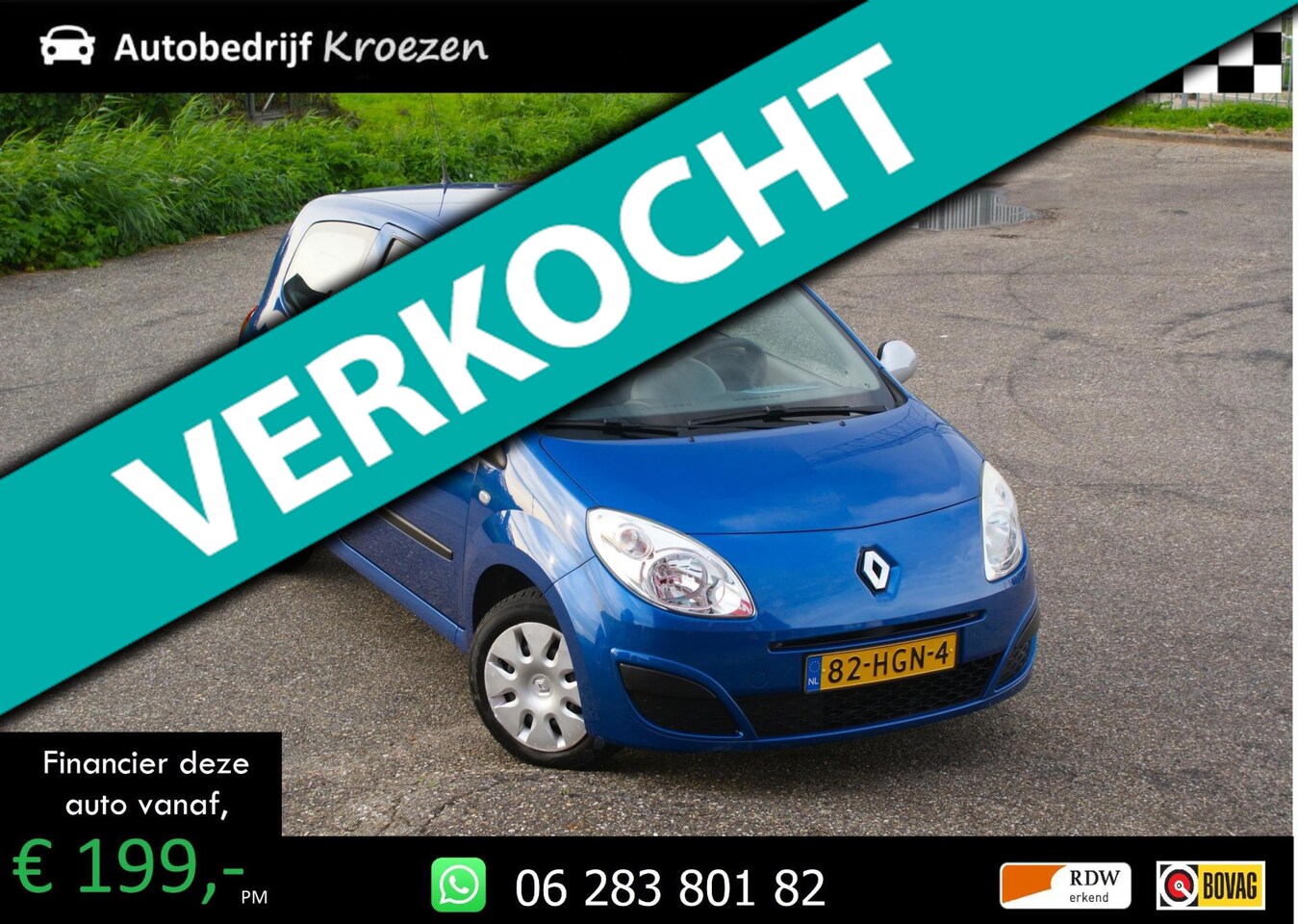 Renault Twingo - 1.2 Authentique | Org NL Auto | Lage KM NAP | - AutoWereld.nl