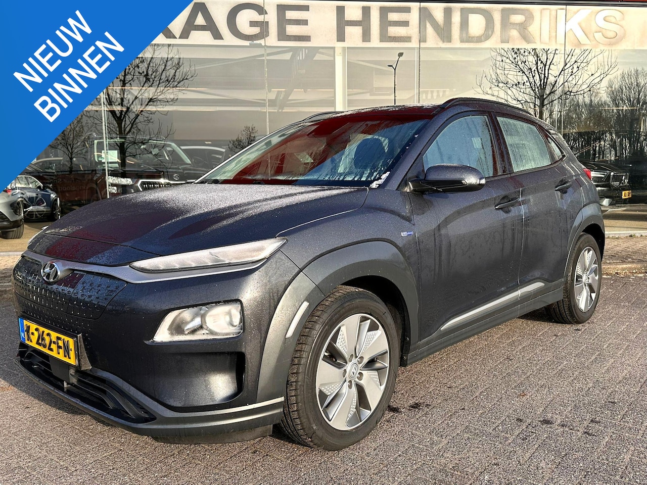 Hyundai Kona Electric - EV Comfort 64 kWh | SOH: 96,4% | 3 Fase |Warmtepomp | Navi | Adaptive CC | Climate | - AutoWereld.nl