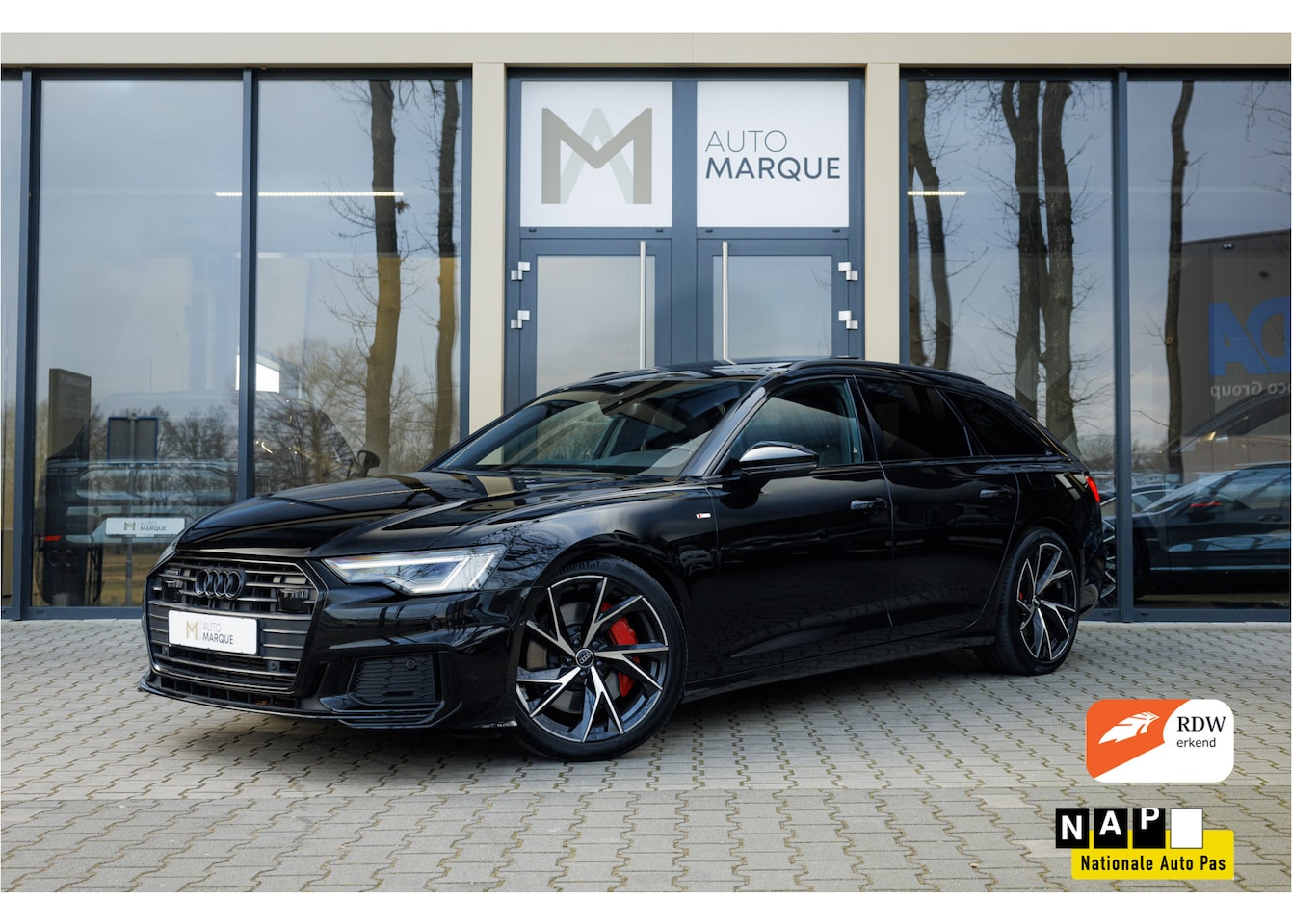 Audi A6 Avant - 55 TFSI e Quattro Competition 368PK Aut. | 3x S-Line | Panoramadak | 20" LM Velgen | Adapt - AutoWereld.nl