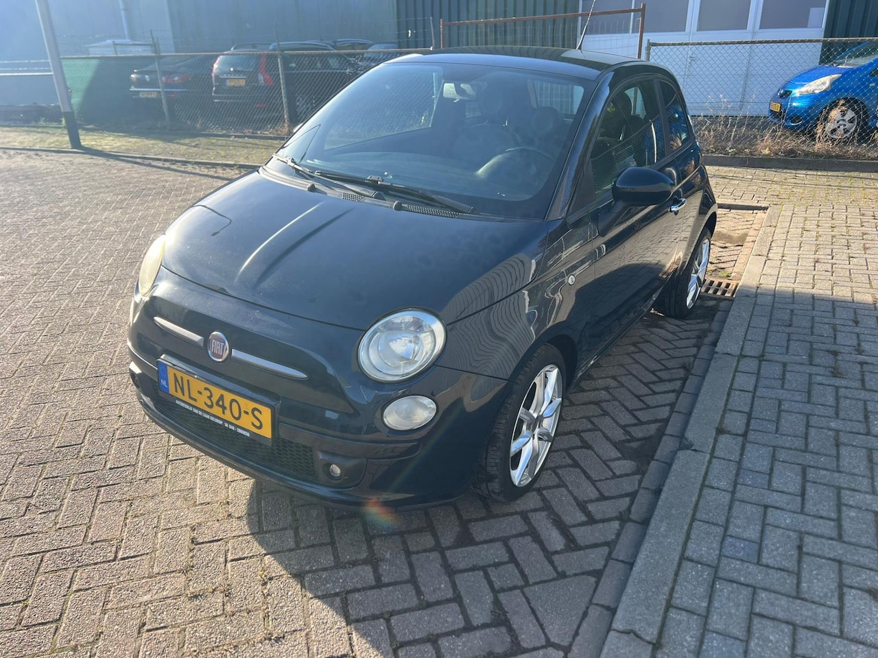 Fiat 500 - 0.9 TwinAir Lounge Airco Half Leder Blue Me Aux - AutoWereld.nl