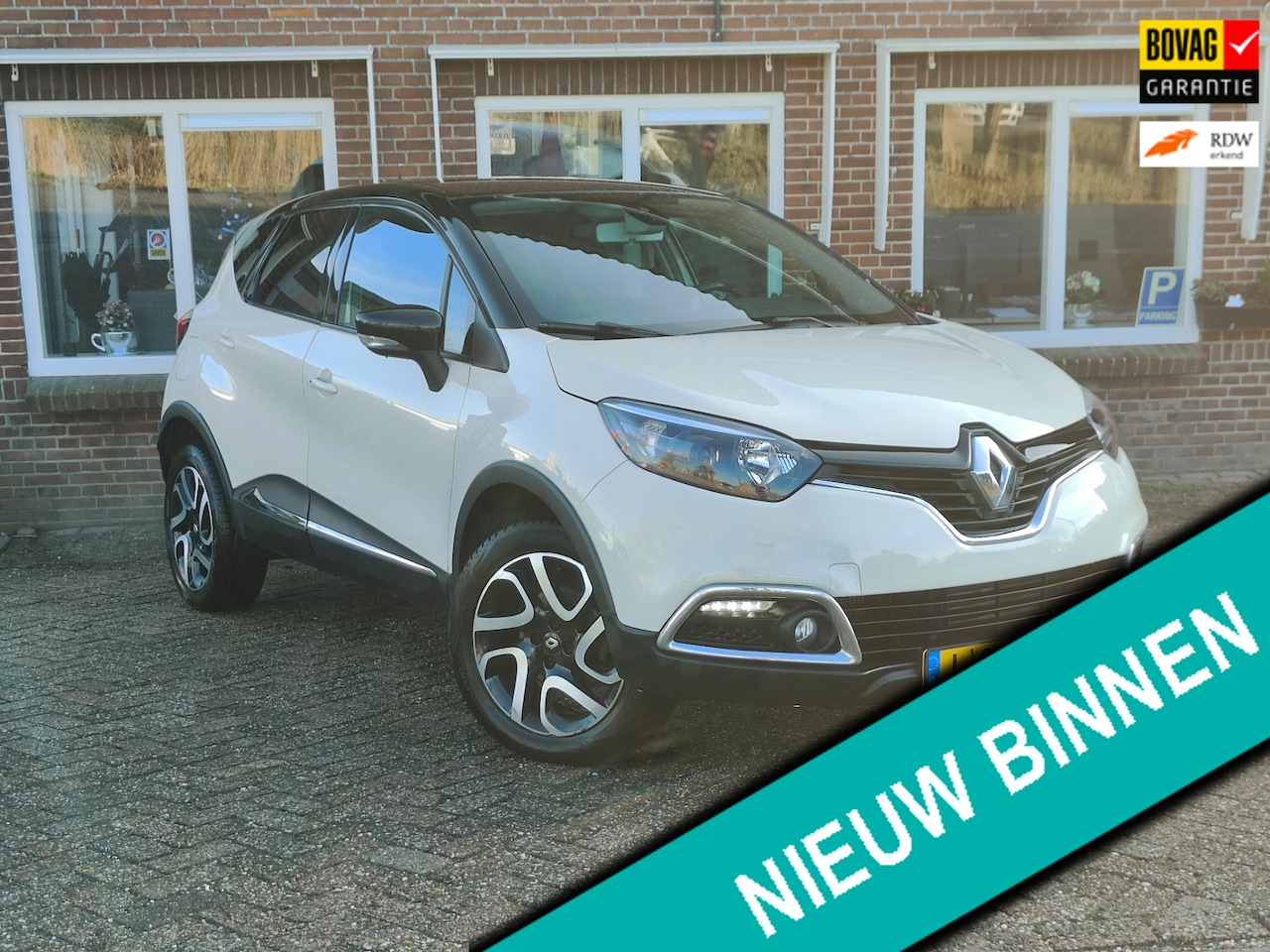 Renault Captur - 1.2 TCe Dynamique AUT. Clima Cruis Navi pdc LMV - rijklaar - - AutoWereld.nl
