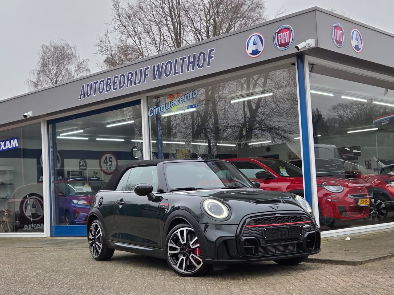 MINI Cabrio - 2.0 John Cooper Works JCW Pack Mini 2.0 John Cooper Works JCW Pack - AutoWereld.nl