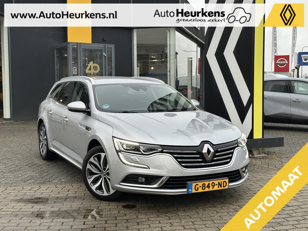 Renault Talisman Estate - TCe 160 EDC GPF Intens l AUTOMAAT l Origineel NL l 2e-Eigenaar l stoel- en stuurwielverwar - AutoWereld.nl