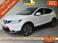 Nissan Qashqai - 1.2 Tekna, trekh., pano, leer, stoel + stuurverw., 19" lmv
