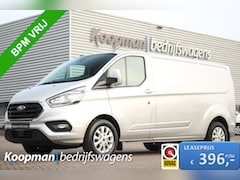 Ford Transit Custom - 300 2.0TDCI 170pk L2H1 Limited | Camera | Carplay/Android | Trekhaak | Cruise | Lease 396,