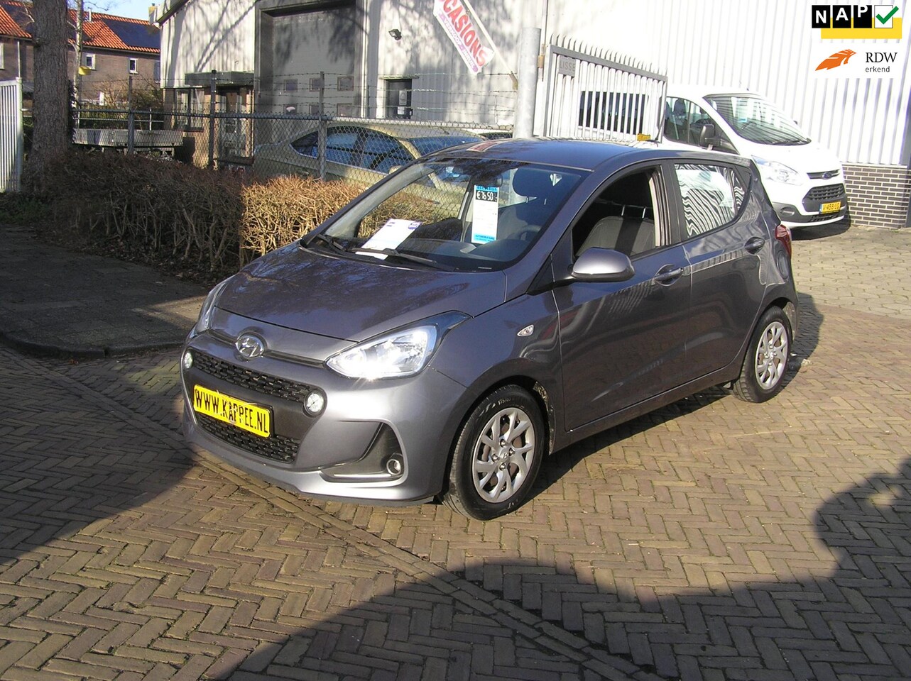 Hyundai i10 - 1.0i Comfort 119 d km nap navi airco nieuwe APK - AutoWereld.nl