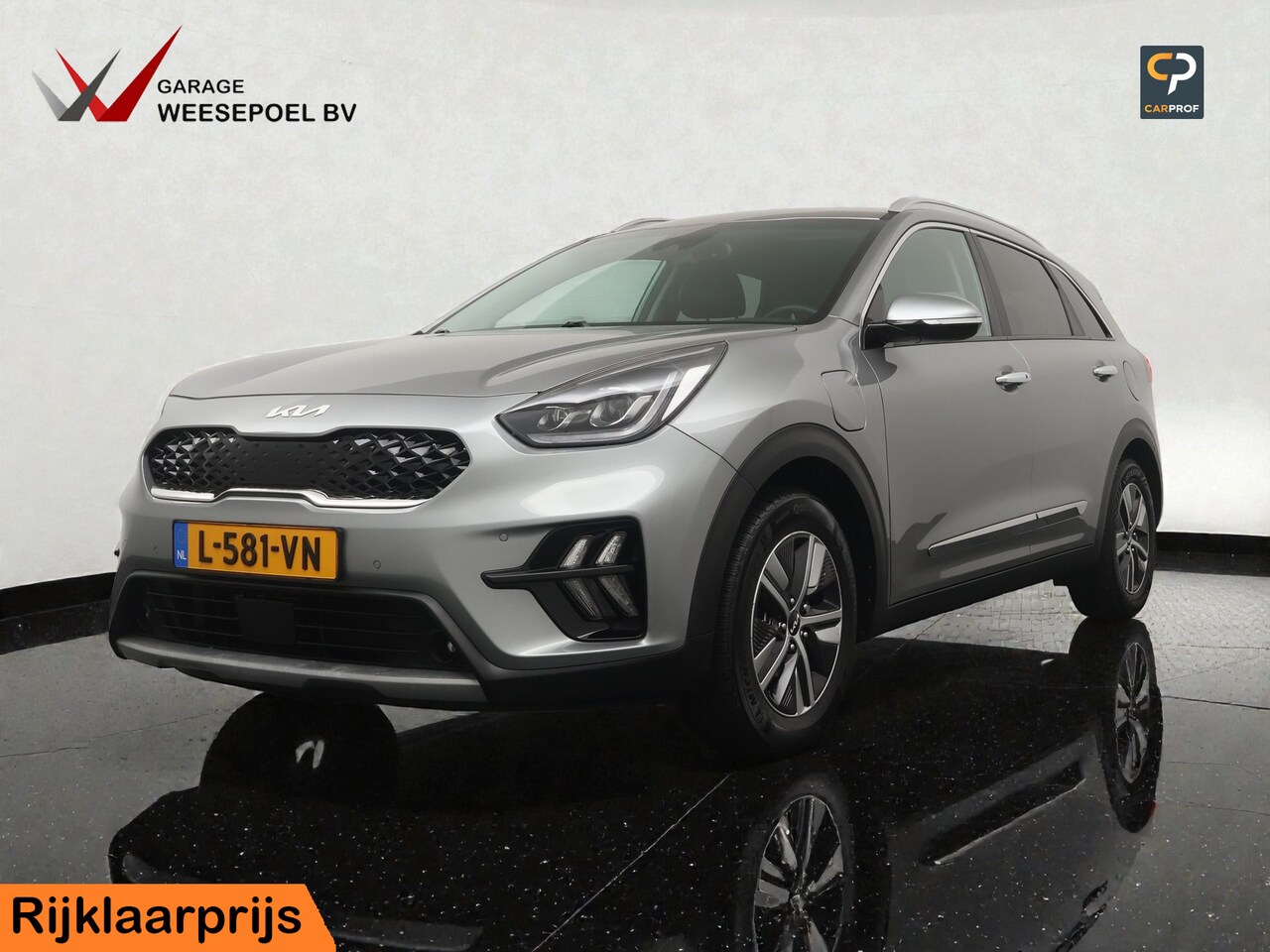 Kia Niro - 1.6 GDi PHEV Plug-in Hybrid DynamicPlusLine - Lederen bekelding- Stoel- en stuurverwarming - AutoWereld.nl