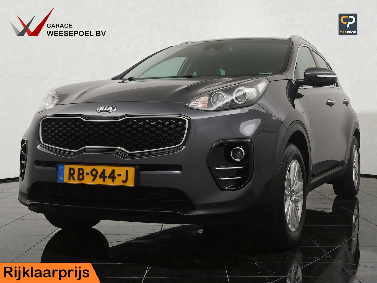 Kia Sportage - 1.6 GDI DynamicLine - Navigatie - Lederen bekleding - Camera - Climate control - Cruise co - AutoWereld.nl