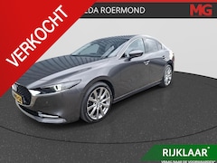 Mazda 3 - 3 2.0 e-SkyActiv-X M Hybrid 180 Luxury | Navigatie | 360 Graden Camera | Adaptieve Cruise