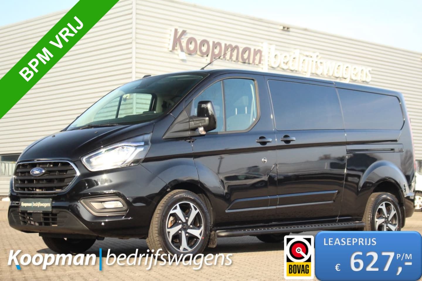 Ford Transit Custom - 300 2.0 TDCI L2H1 Limited DC | L+R Zijdeur | Automaat | Trekhaak | Camera | Carplay/Androi - AutoWereld.nl