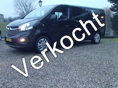 Opel Vivaro - 1.6 CDTI L2H1 DC Edition EcoFlex - Airco - Navigatie - 2x schuifdeuren -6 bak 1e eigenaar