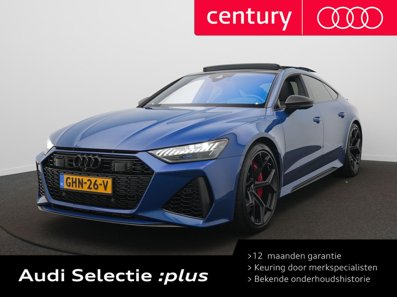 Audi RS7 - sportback 4.0 TFSI RS 7 quattro Performance | PANORAMADAK | B&O ADVANCED | KERAMISCH | - AutoWereld.nl