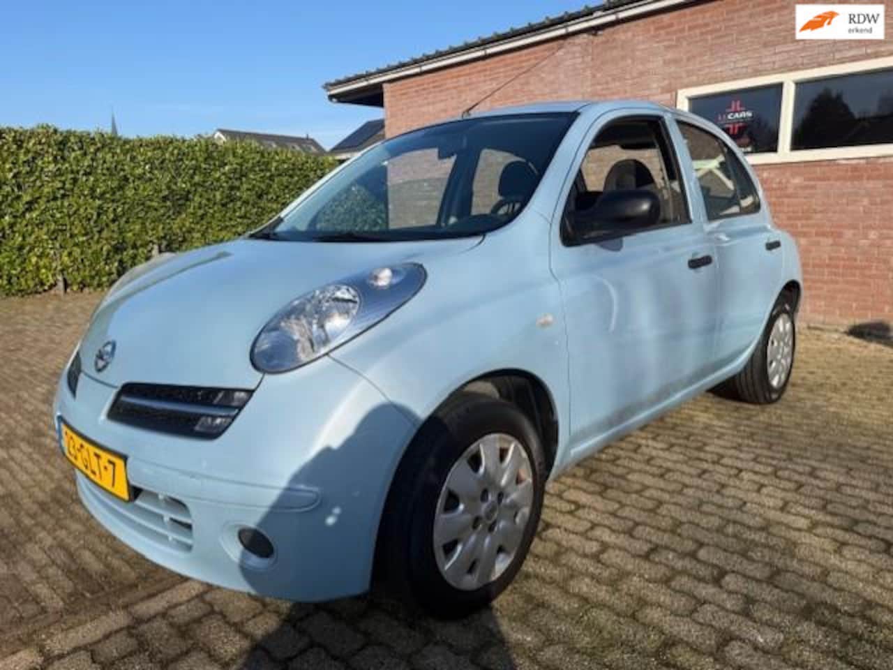 Nissan Micra - 1.2 Visia Automaat 5 drs Airco elektrisch pakket apk 7-6-2026 - AutoWereld.nl