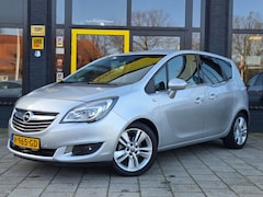 Opel Meriva - 1.4 Turbo Automaat Cosmo 120pk I Climate + Cruise contr I Leder/stof I Navi I 17" I Armst