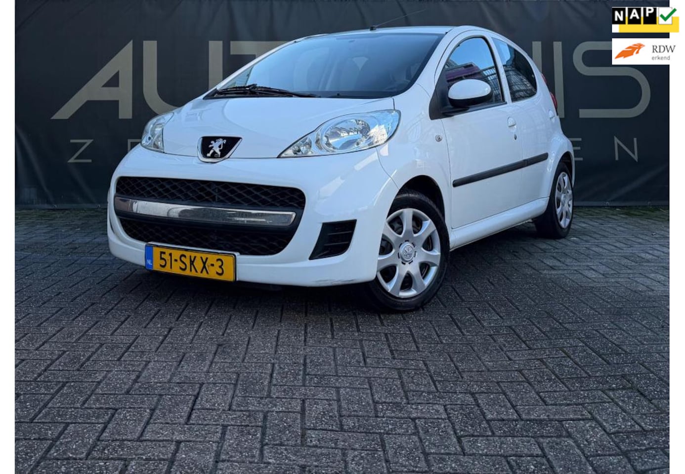 Peugeot 107 - 1.0-12V XS*Airco*Elektr.ramen*NieuweAPK* - AutoWereld.nl