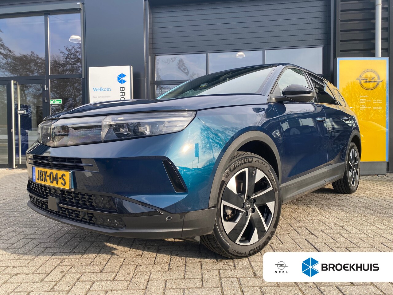 Opel Grandland - 1.2 145PK Turbo Hybrid GS-LINE | ADAPTIEVE CRUISE CONTROL| FOCAL SOUND| 360* CAMERA| SCHUI - AutoWereld.nl