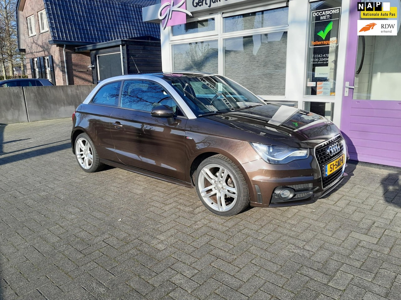 Audi A1 - 1.2 TFSI Pro Line S NL Auto 2e eig. - AutoWereld.nl