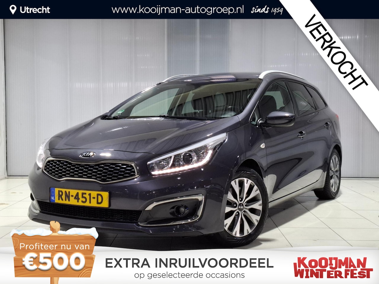 Kia Cee'd Sportswagon - 1.0 T-GDi ComfortPlusLine Navigator Trekhaak, Navigatie, Camera - AutoWereld.nl