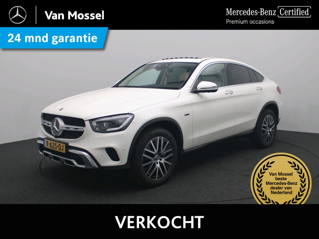 Mercedes-Benz GLC-klasse Coupé - 300e 4MATIC Business Solution Luxury / Schuifdak/ Burmester/ Multibeam LED/ El. Trekhaak - AutoWereld.nl