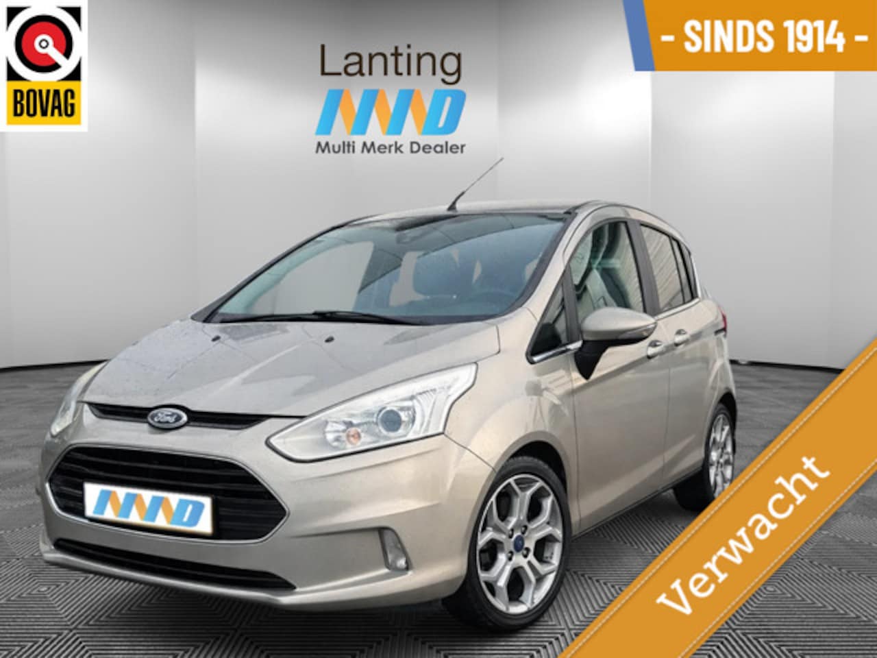 Ford B-Max - 1.0 EcoBoost Titanium leer - AutoWereld.nl