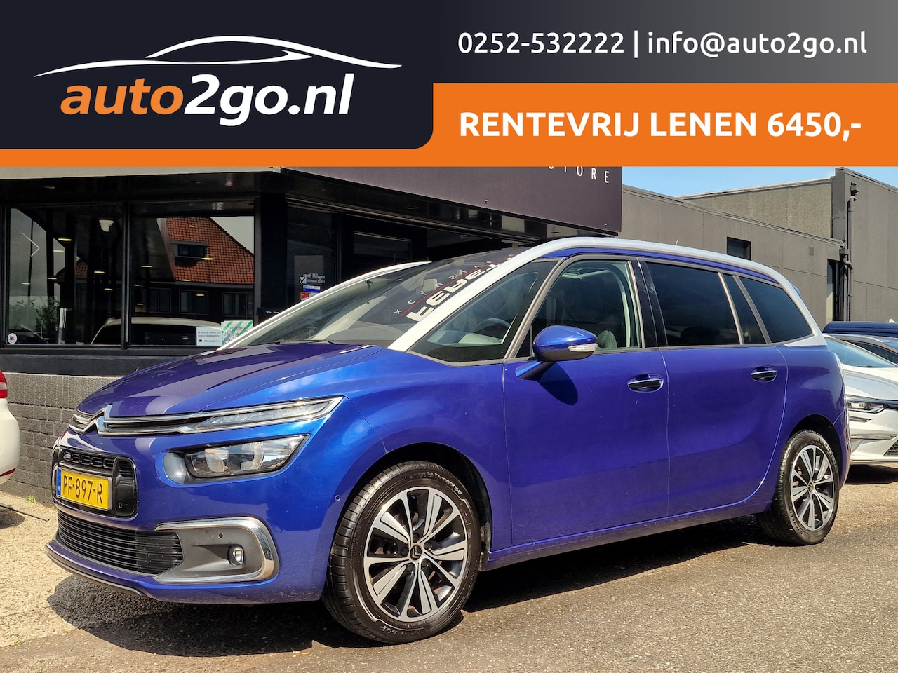 Citroën Grand C4 Picasso - 1.2 PANODAK 7 PERSOONS NAVI CAMERA LED LMV PDC - AutoWereld.nl