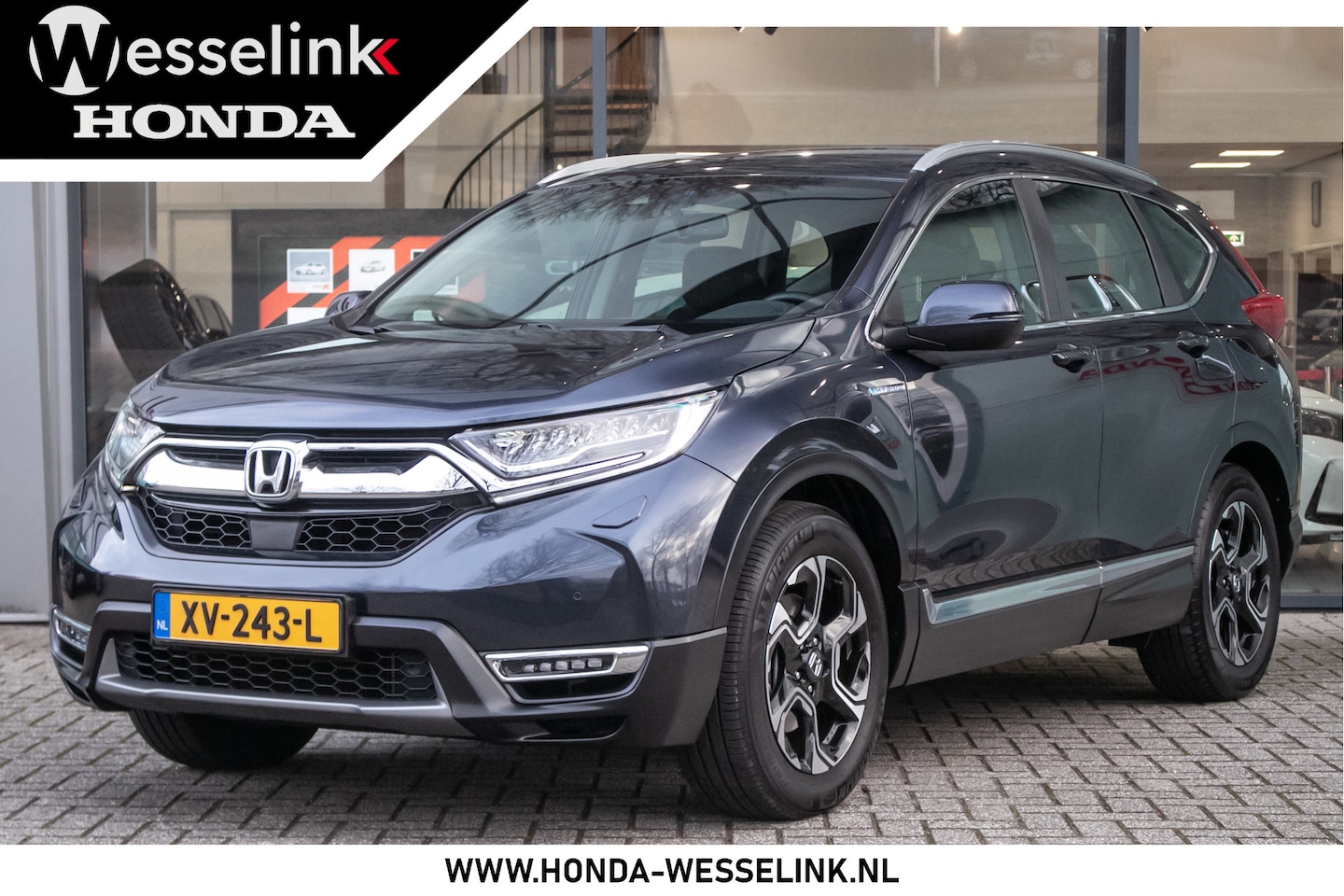 Honda CR-V - 2.0 Hybrid Elegance - 1e Eig. | Dealer ond. | Afn. trekhaak | Apple carpl. / Andr. Auto - AutoWereld.nl