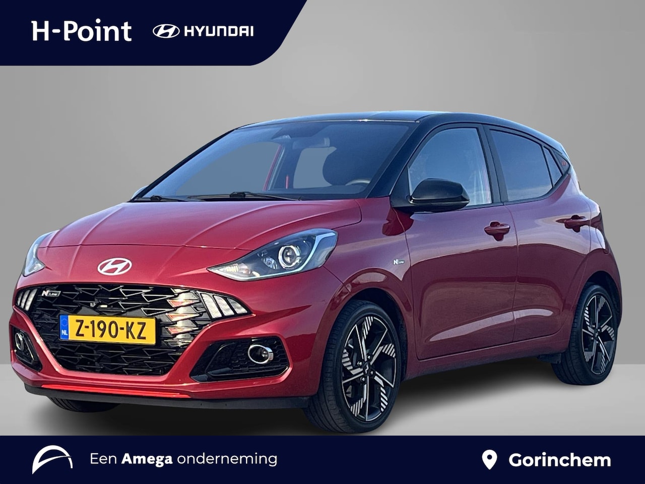 Hyundai i10 - 1.0 T-GDI 100PK N Line 5-zits | Navigatie | Achteruitrijcamera | N-Line Pack | Contrastere - AutoWereld.nl