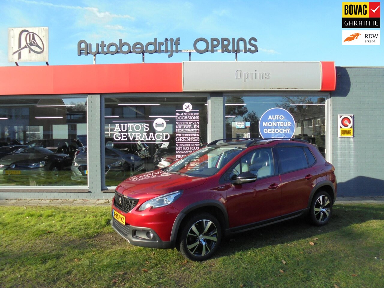 Peugeot 2008 - 1.2 PureTech GT-line Climate, Navi, Trekhaak. - AutoWereld.nl