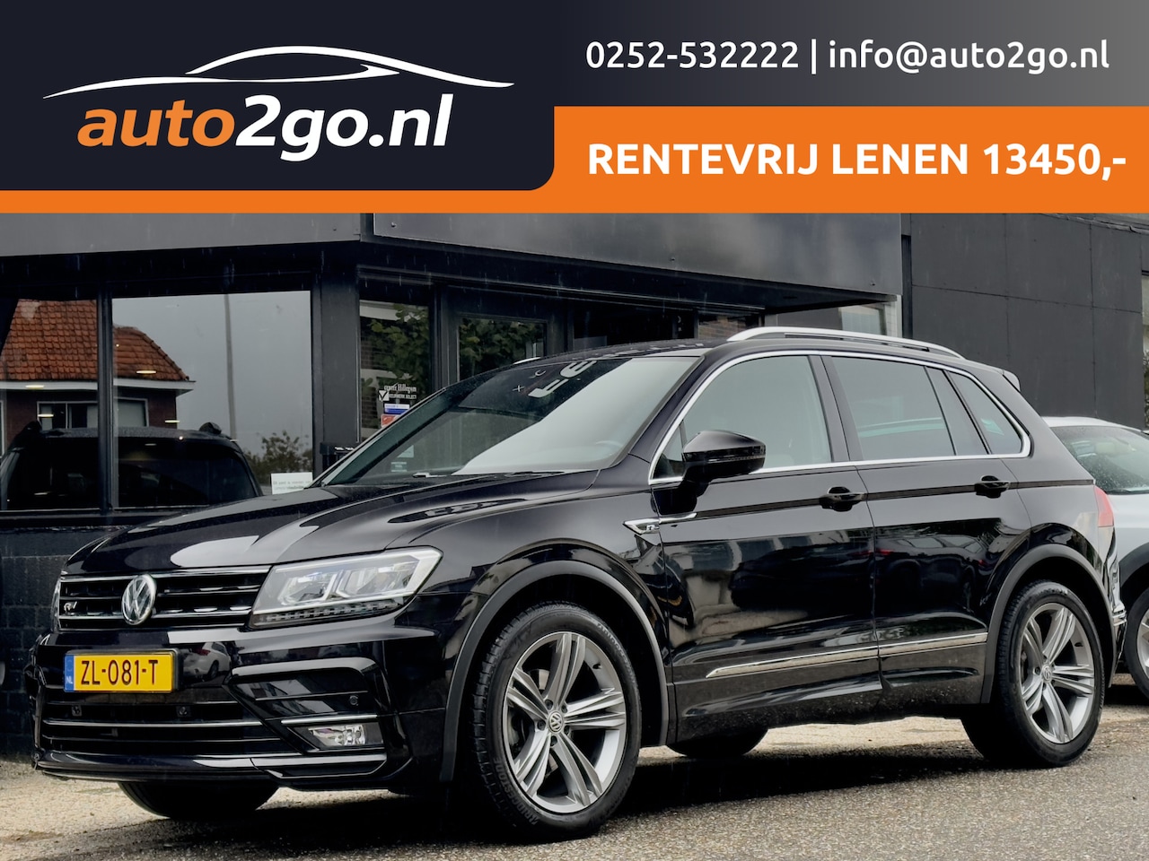 Volkswagen Tiguan - 1.5 TSI AUT7 2X R-LINE DESIGNO-INT NAVI DIGI-DASH PARKPILOT APPLE-CARPLAY 20 INCH-LMV PDC - AutoWereld.nl