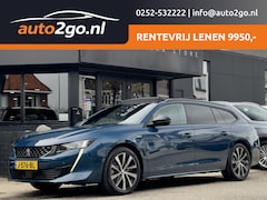 Peugeot 508 SW - 1.6 AUT8 GT-LINE AVANTAGE PANODAK LEDER NAVI CAMERA360 PARK-ASSIST CARPLAY LED 18 INCH-LMV