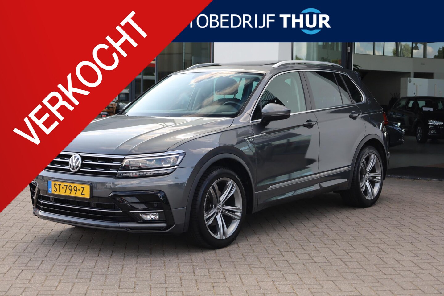Volkswagen Tiguan - 1.4 TSI Highline 1.4 TSI Highline 125PK / 92kW, Advance panoramadak, Parkeercamera, LED plus, wegklapbare t - AutoWereld.nl