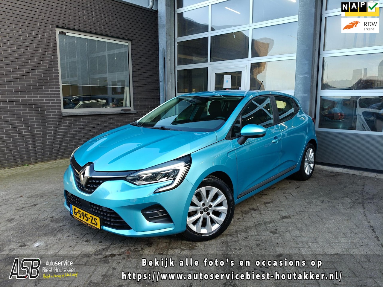 Renault Clio - 1.0 TCe Zen | Carplay | Cruise | Airco | DAB | Parkeersensoren Achter - AutoWereld.nl