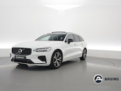 Volvo V60 - 2.0 T6 Recharge AWD R-Design | Pano-dak | elek. Trekhaak | Head-up | ACC | Stoel + stuurve