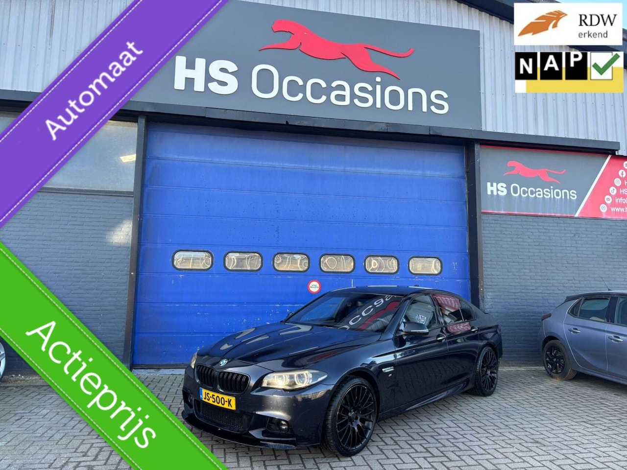 BMW 5-serie - 535xd M Sport ,NAP,airco,cruise control,navi - AutoWereld.nl