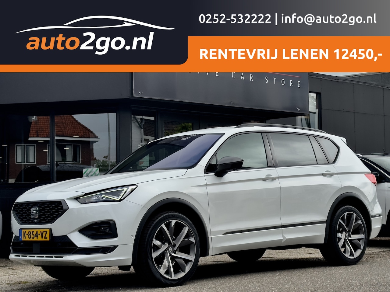 SEAT Tarraco - 1.5 TSI FR 150PK NAVI CAMERA360 DIGI-DASH APPLE-CARPLAY LED LMV PDC - AutoWereld.nl