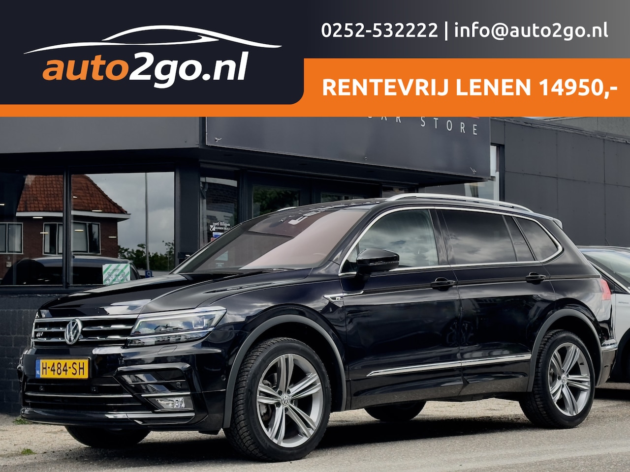 Volkswagen Tiguan Allspace - 1.5 TSI AUT7 R-LINE HIGHLINE NAVI CAMERA DIGI-DASH APPLE-CARPLAY LED LMV PDC - AutoWereld.nl