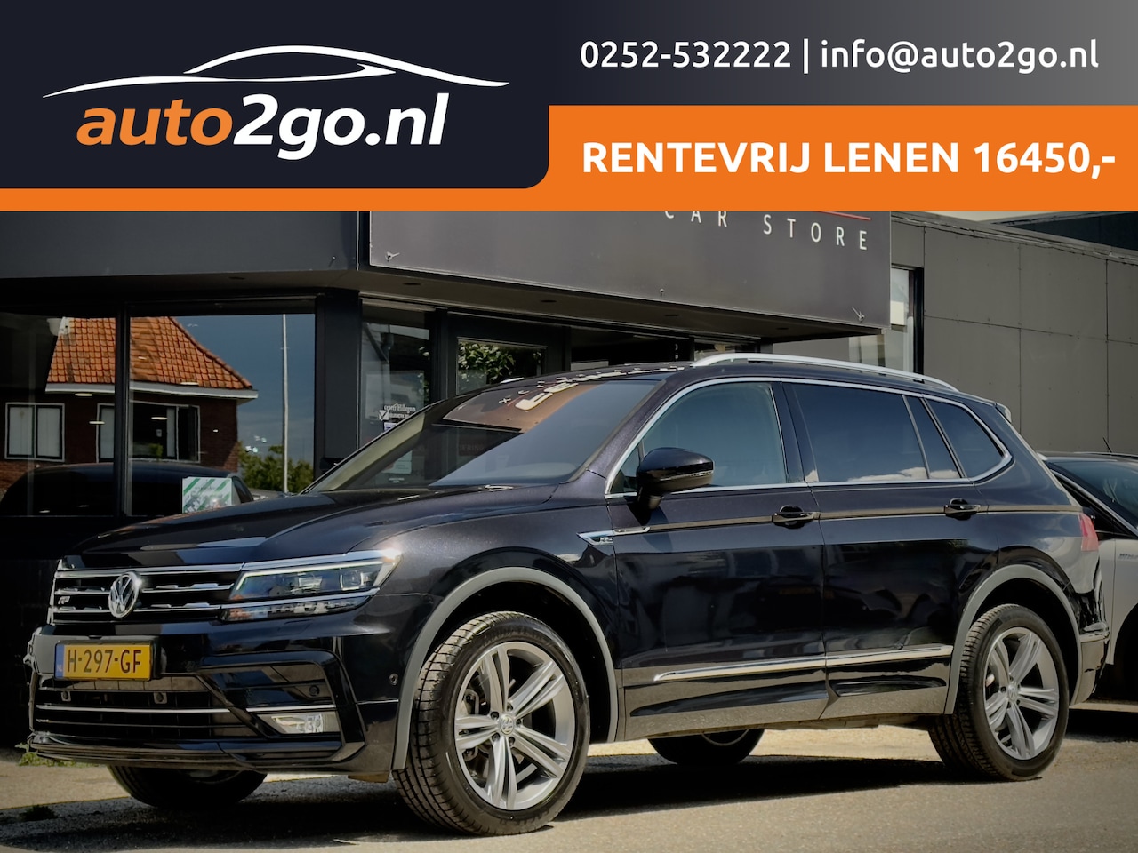 Volkswagen Tiguan Allspace - 2.0 TSI AUT7 4MOTION HIGHLINE R-LINE 191PK. NAVI CAMERA DIGI-DASH APPLE-CARPLAY LED LMV PD - AutoWereld.nl