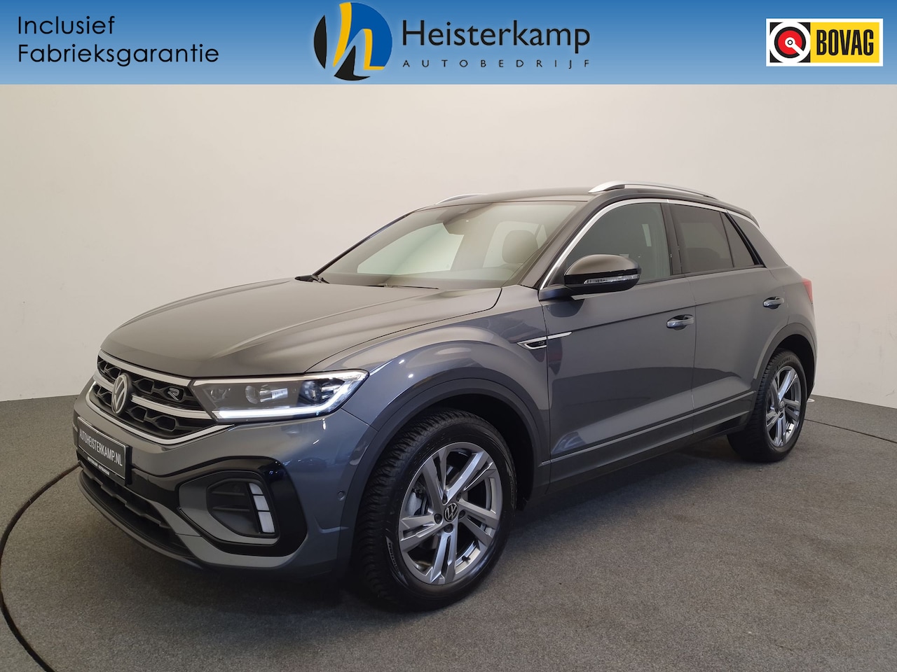 Volkswagen T-Roc - 1.5 TSI 150pk DSG/AUT R-Line Afneembare trekhaak, Camera, Massage - AutoWereld.nl