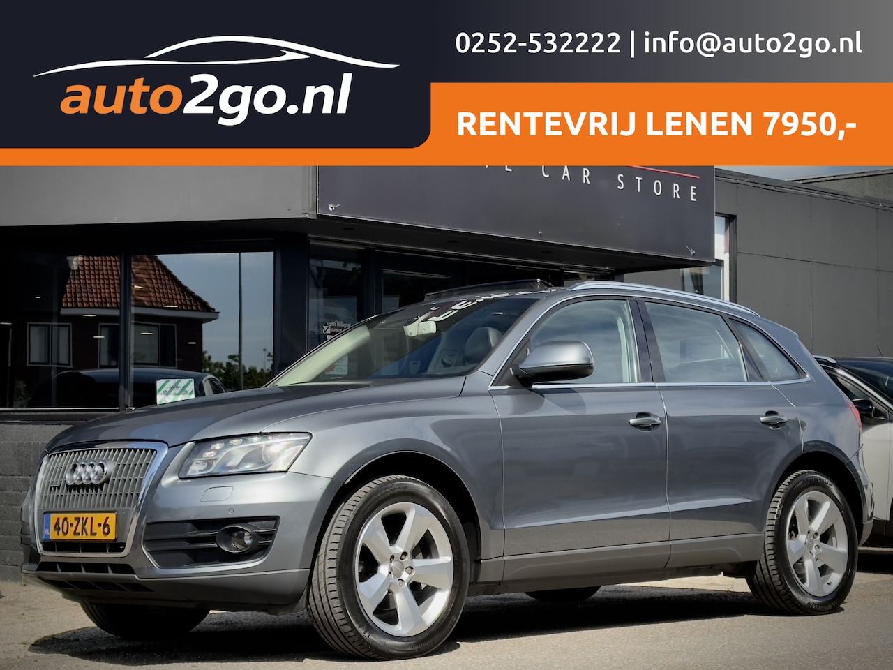 Audi Q5 - 2.0 TFSI AUT7 PRO LINE S-LINE 152D.KM! LEDER NAVI CAMERA AIRCO LED LMV PDC - AutoWereld.nl