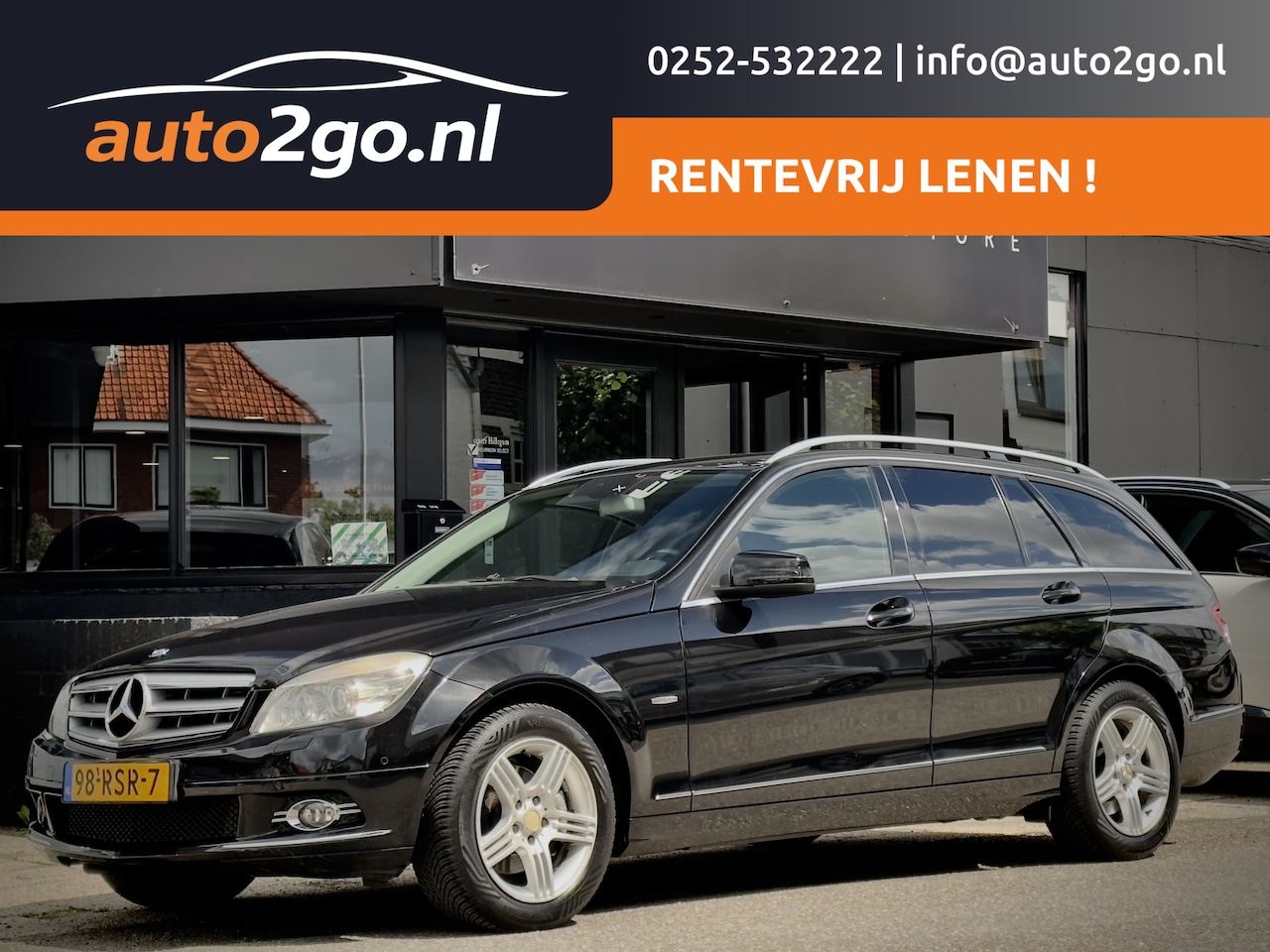Mercedes-Benz C-klasse Estate - 200 AUT5 KOMPRESSOR CLASS AVANTGARDE LEDER AIRCO LED LMV PDC - AutoWereld.nl
