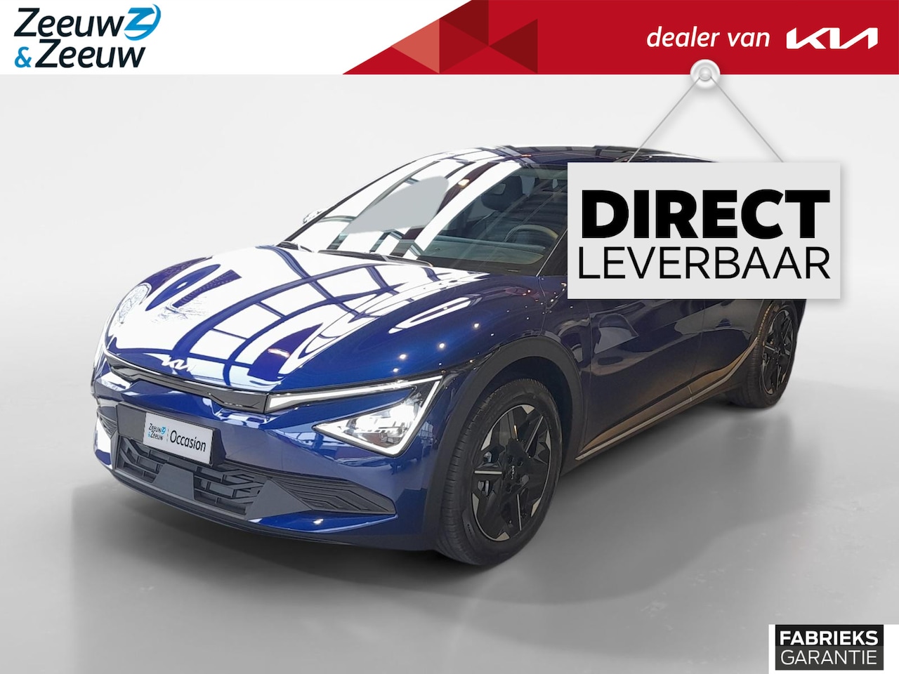 Kia EV6 - Light Edition 63 kWh Navi | Stoelverwarming vόόr en stuurwielverwarming | Achteruitrijcame - AutoWereld.nl