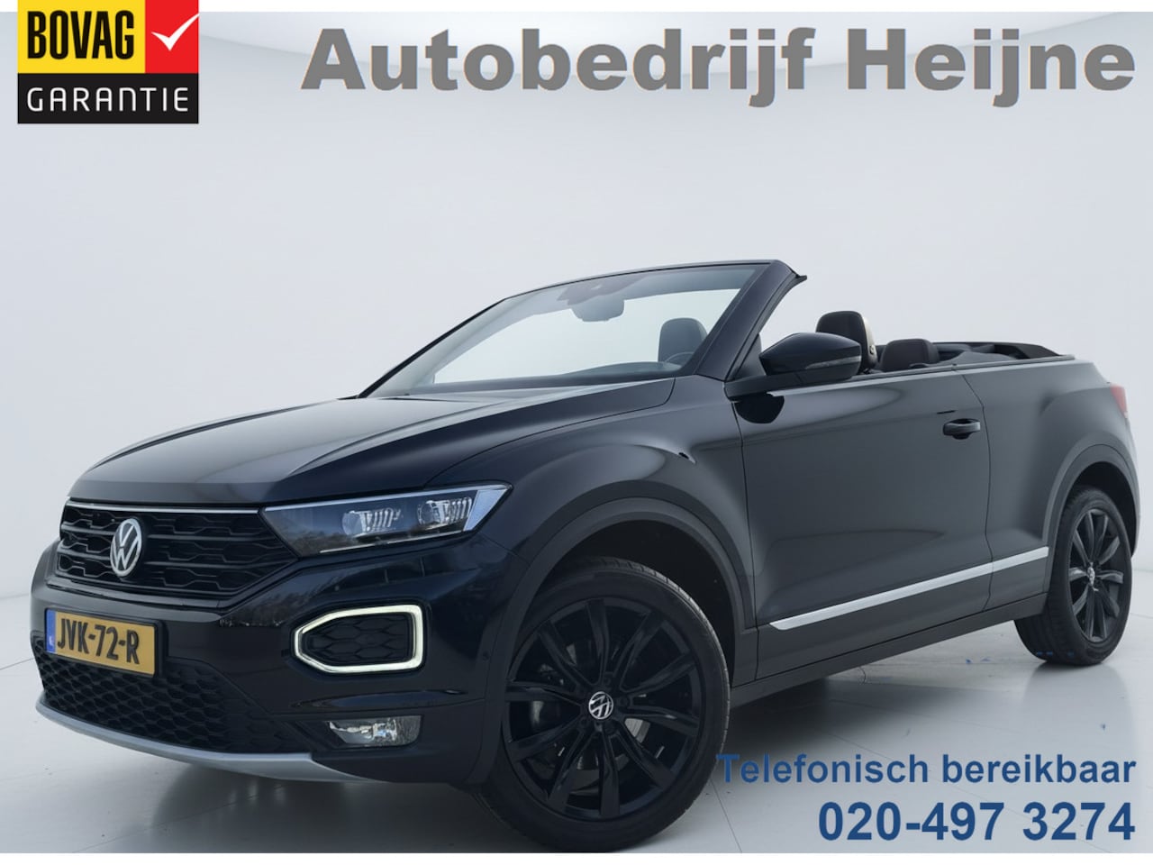 Volkswagen T-Roc Cabrio - 1.5 TSI 150PK SPORT TREKHAAK/NAVI/VIRTUAL - AutoWereld.nl