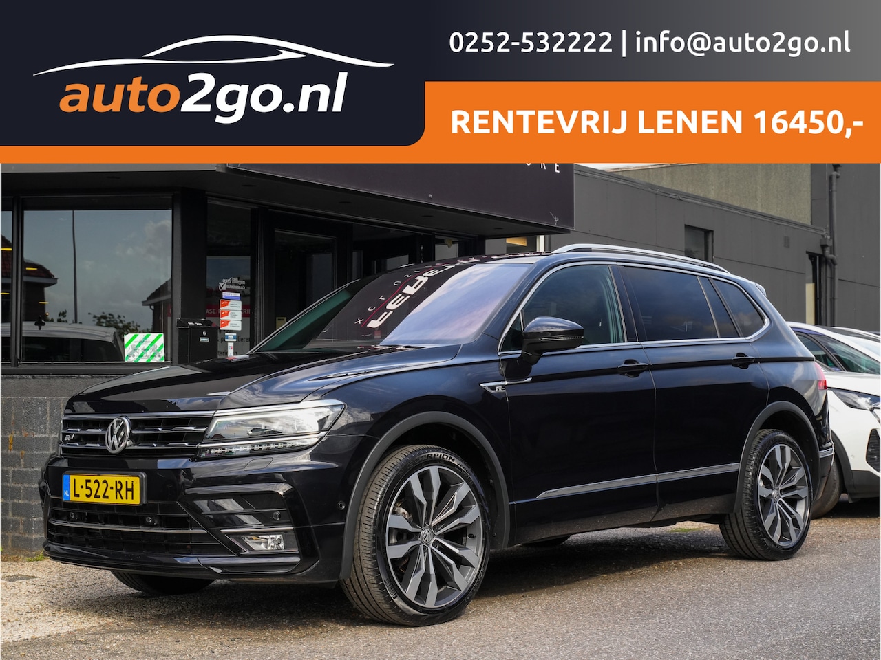 Volkswagen Tiguan Allspace - 1.5 TSI AUT7 3x R-LINE 7PERS PANODAK NAVI CAMERA DIGIDASH 20 INCH-LMV PARKASSIST PDC - AutoWereld.nl