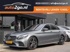 Mercedes-Benz C-klasse - 180 AMG-LINE PLUS UPGRADE EDITION AUT9 SPORTLEDER NAVI CAMERA 18INCH.LMV PDC