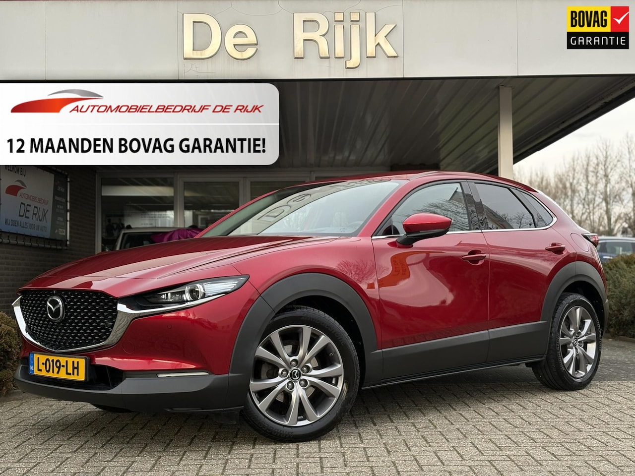 Mazda CX-30 - 2.0 e-SkyActiv-G M Hybrid | 360 Camera, Trekhaak, Navi, ACC, Stoel+Stuurverw., Carplay/And - AutoWereld.nl